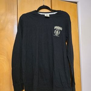 Black Voodoo Graphic Long Sleeve Tee